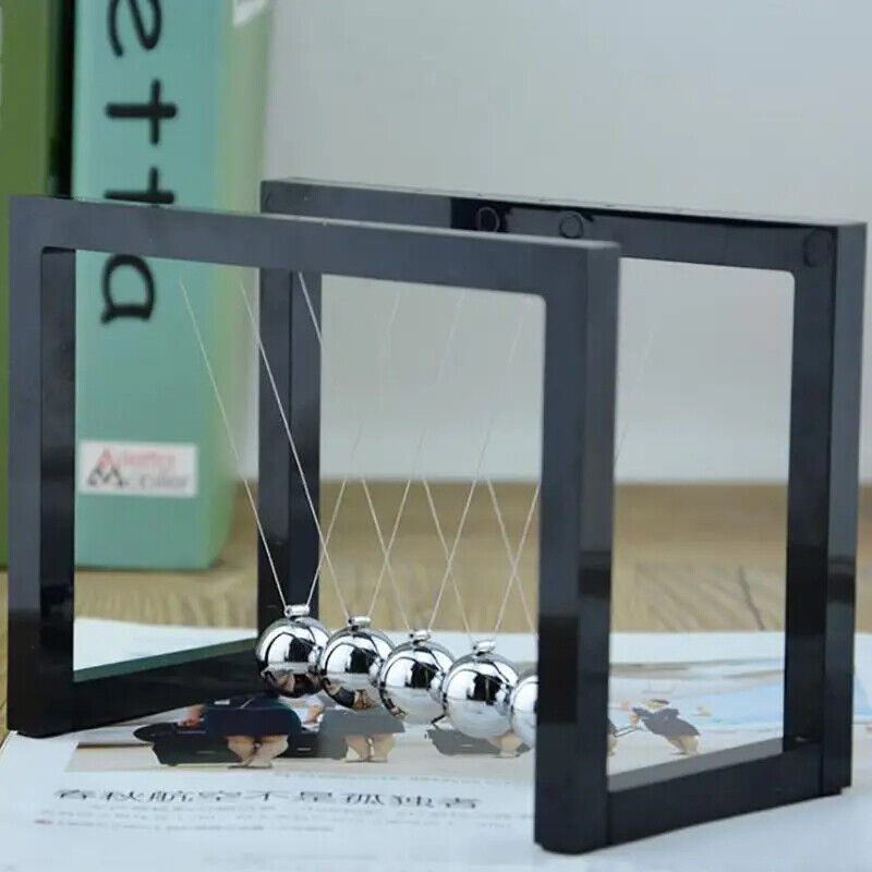 Newton's Swinging Balance Ball Metal Figurines Office Desk Decorations Ornaments