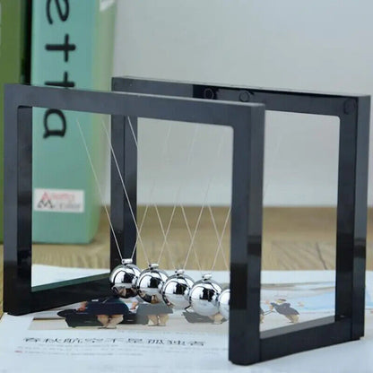 Newton's Swinging Balance Ball Metal Figurines Office Desk Decorations Ornaments