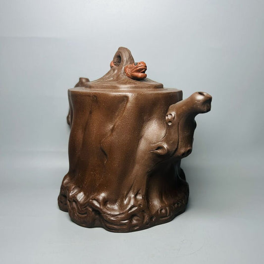 Chinese Yixing Purple Clay Teapot Tea Set Pot Zisha Ceramic Cute Decor Figurine