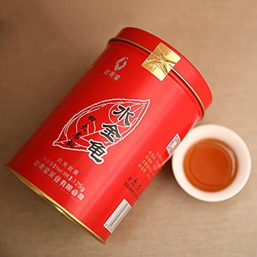Wuyi Star Shui Jin Gui Golden Water Turtle Fujian Rock Tea Oolong Tea 125g Tin