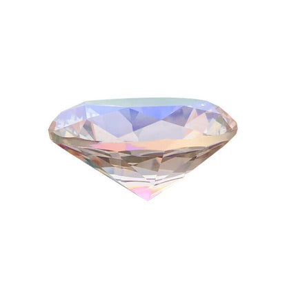 Nail Art Tool 80mm Holographic Glass Crystal Display Shelf Model Shoot Ornaments