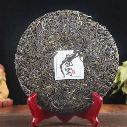 357g Pu-erh Tea Cha Tea Cake Yiwu Phoenix Nest Ancient Tree Pu-erh Green Tea