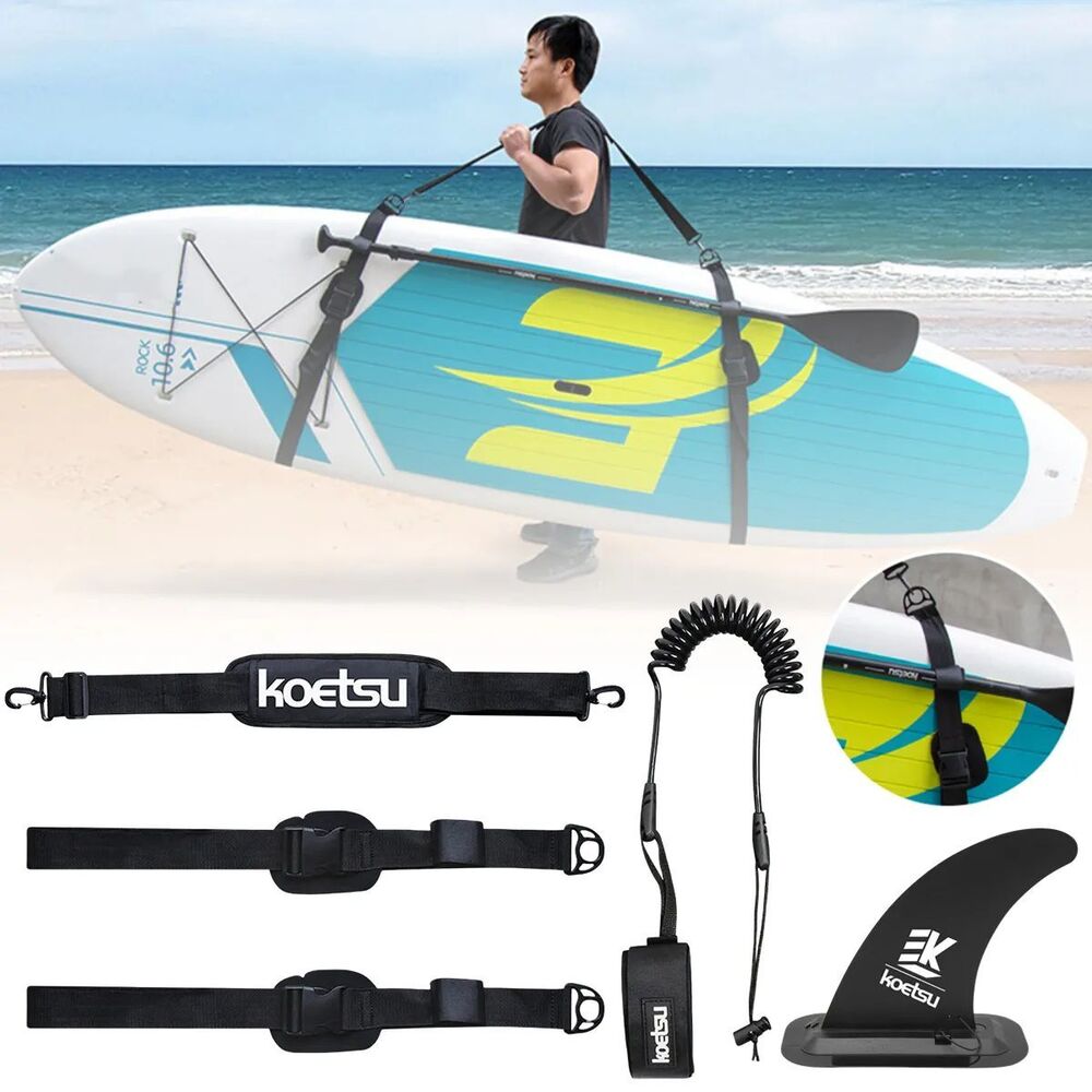 Portable Surfboard Shoulder Carry Sling Stand Up Paddle Board Carrier Adjustable