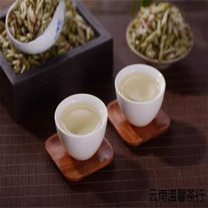 300g Original Silver Needle White Tea Cake Chinese Organic Bai Hao Yin Zhen Tea