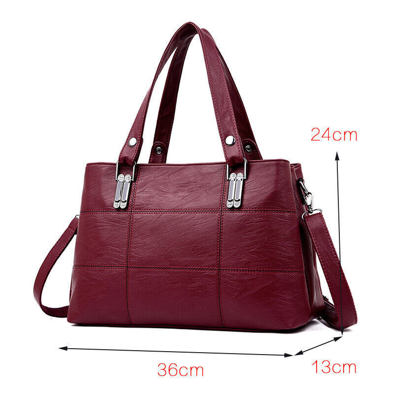 Women Leather Handbags Women's Shoulder Bags Female Bag Ladies Tote Bag