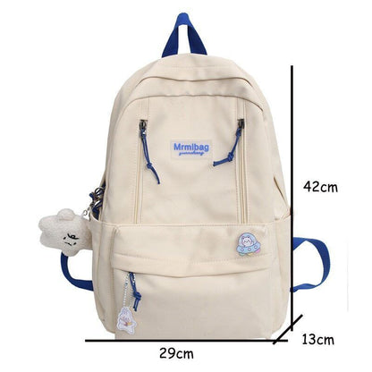 Women Backpack Girls Laptop Student Shoulder School Bag Schoolbag Boys Bagpack