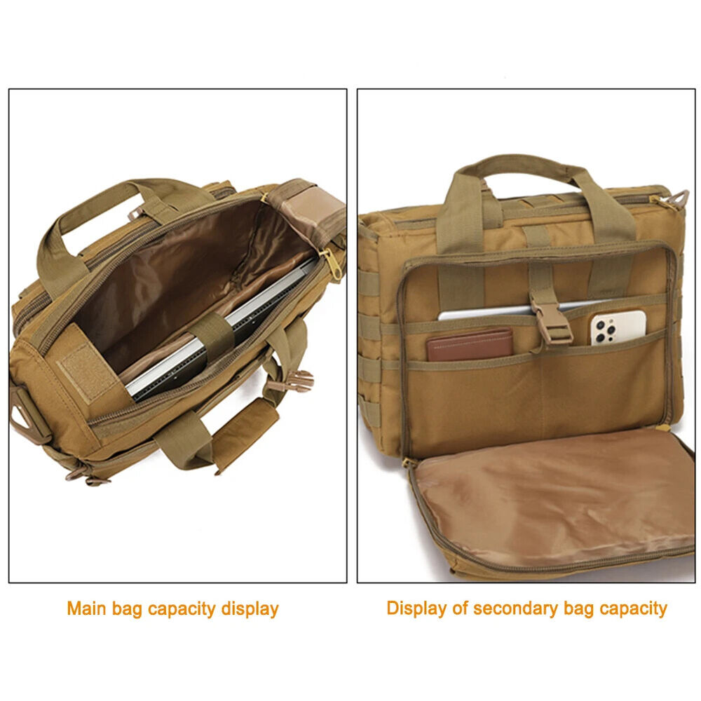 Backpack Tactical Shoulder Bag Men Laptop Handbags Outdoor Travel Bag