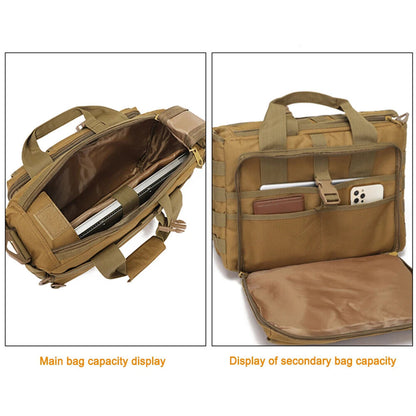 Backpack Tactical Shoulder Bag Men Laptop Handbags Outdoor Travel Bag