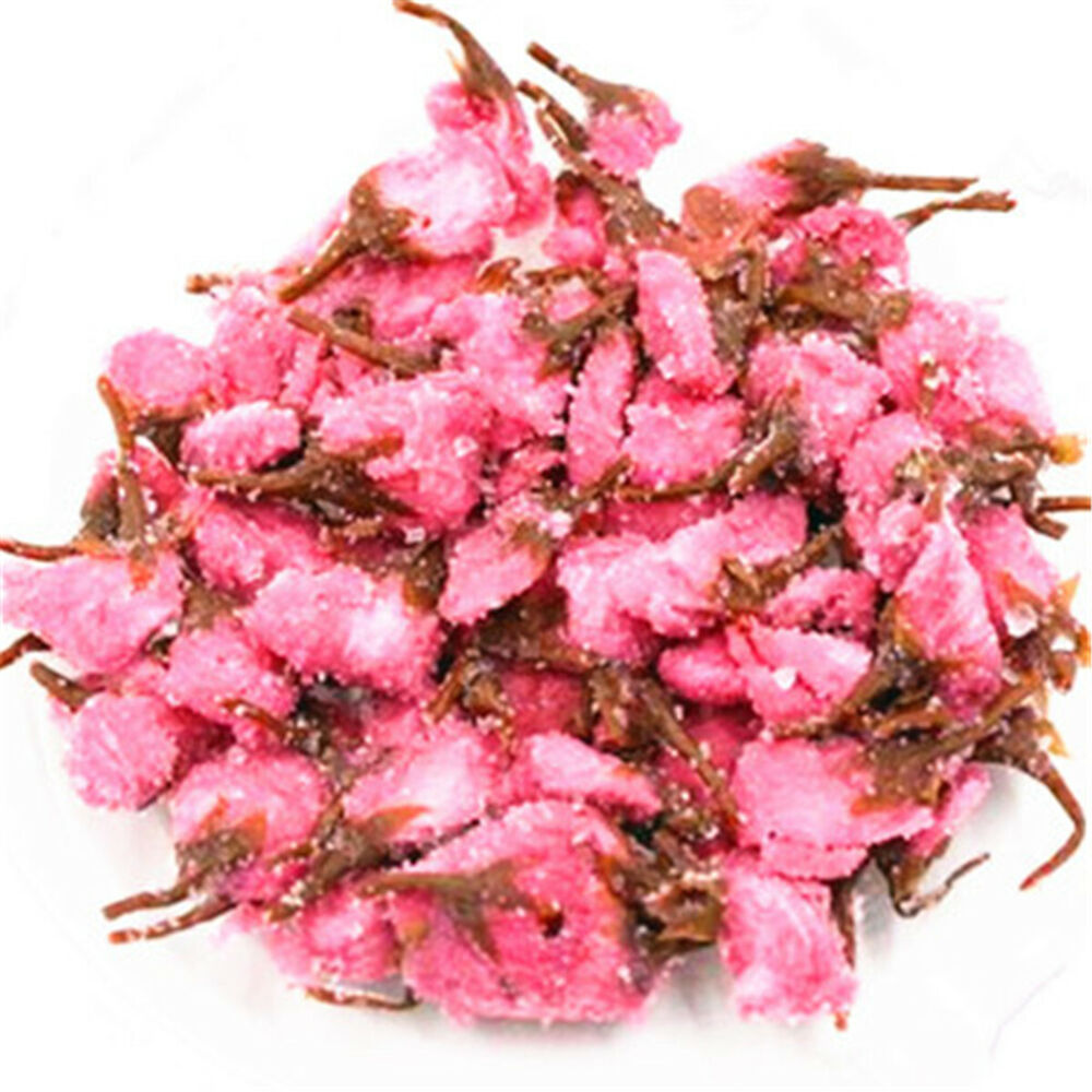 Flower Tea Pink Cherry Blossom Japanese Traditional Salted Sakura Cha Preserved-