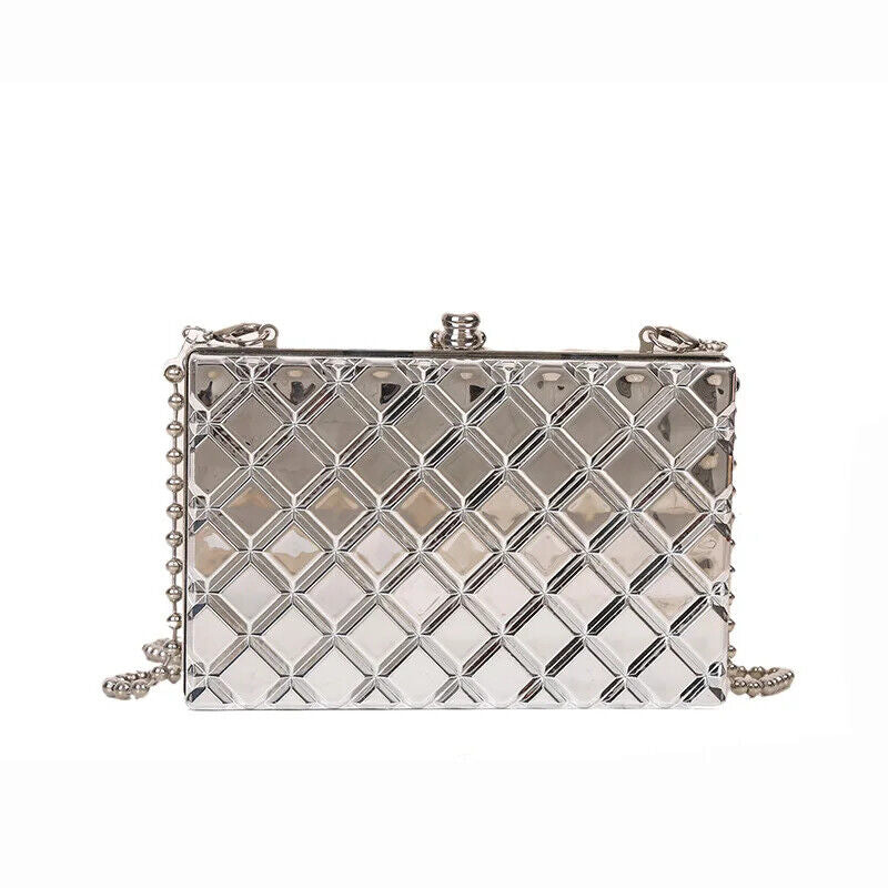 Clutch Bag Box Party Evening Chain Shoulder Crossbody Bags Mini Purse Handbags