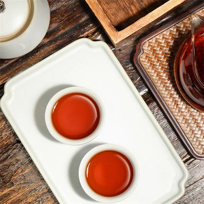 Premium Pu'er Tea Zhonghong Ying Pu'er Ripe Tea Black Tea Healthy Drink 357g