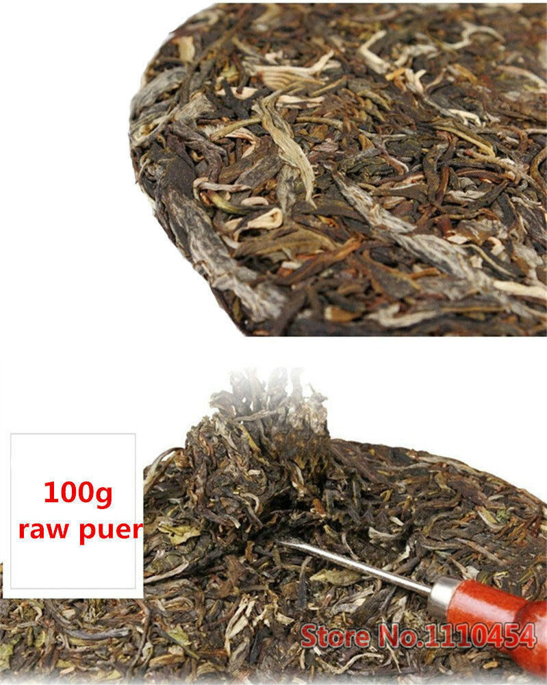 100g cha Puer Tea Cake Pu'er Tea Health Care Yunnan Deep Mountain Puerh Tea Tree