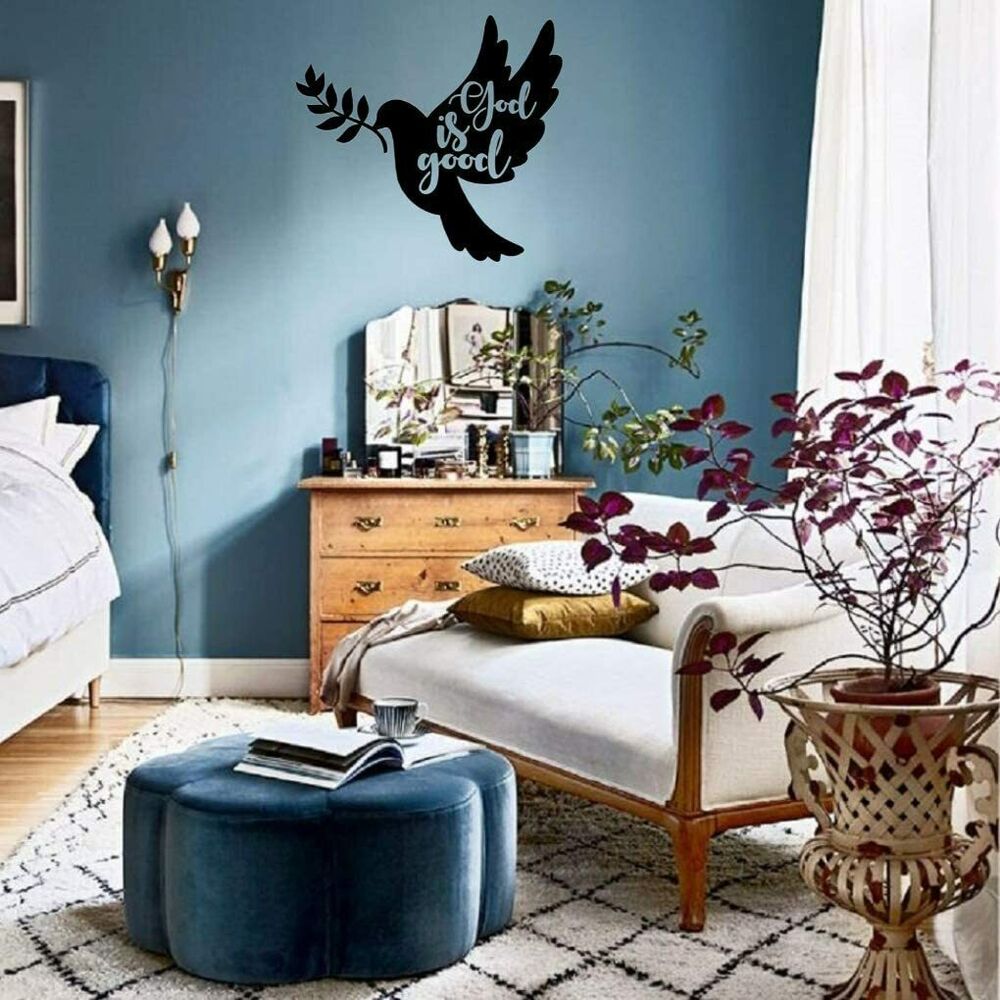 God Is Good Dove - Metal Wall Decor - Metal Wall Art Home Decor -Dove of Peace