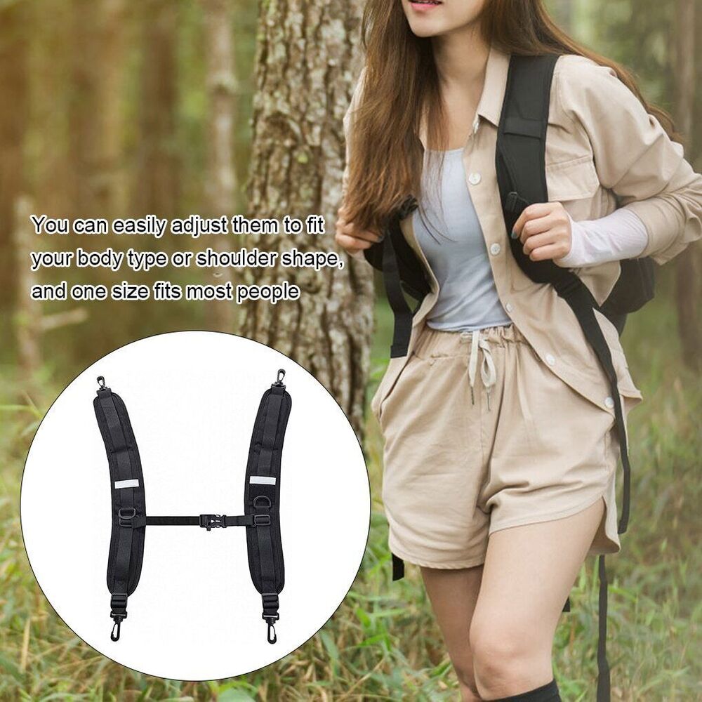 Shoulder Strap Nylon Bag Straps Belt Outdoor Sports Picnic Travel Backpack