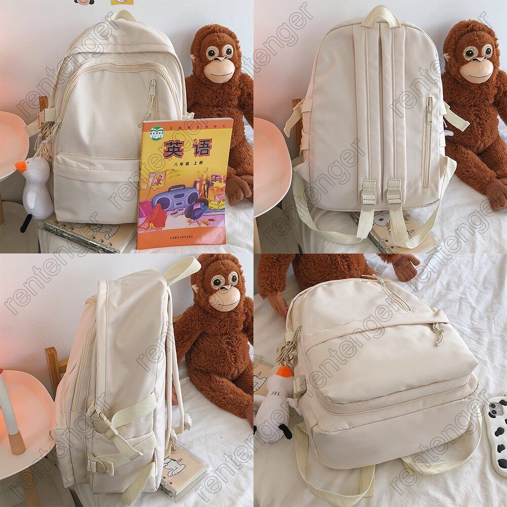 2022 NEW Girl Bag Women College Student Backpack School Bag Book Backpack