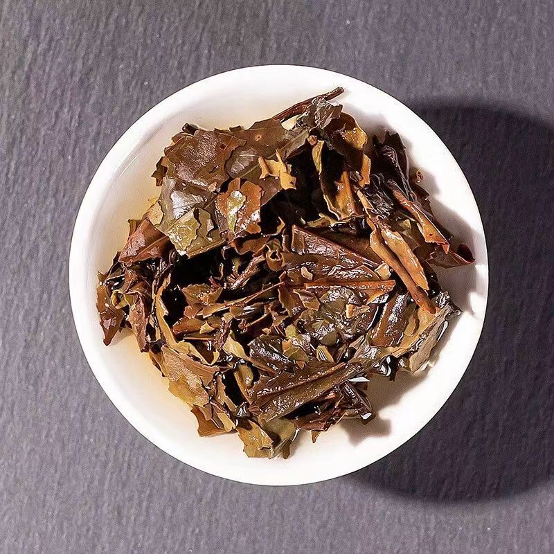 330g White Tea Cake Daguan White Peony Compressed Flower Tea Big Leaf Green Tea