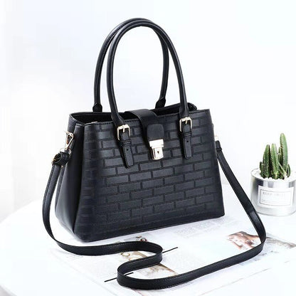 Women's Ladies PU Leather Handbag Purse Shoulder Bag Backpack Messenger Tote Bag