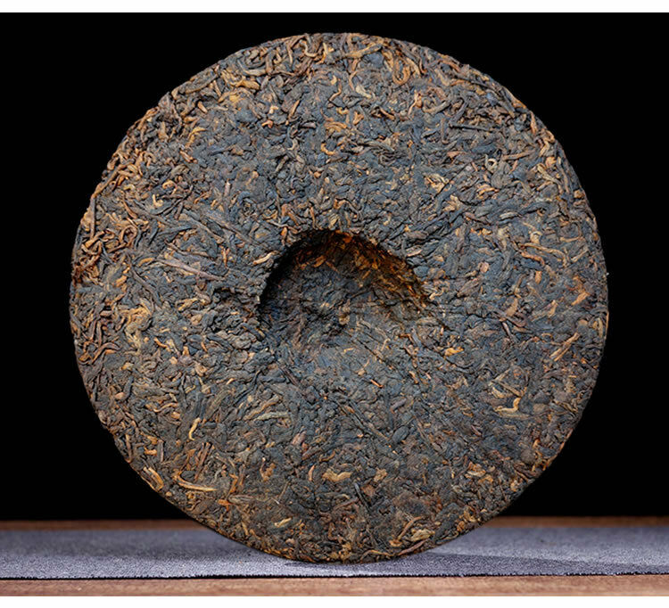 Menghai Heaven Earth 726 Puer Tea Cake 2022 Ripe Pu-erh Pu'er Puerh Shu 357g