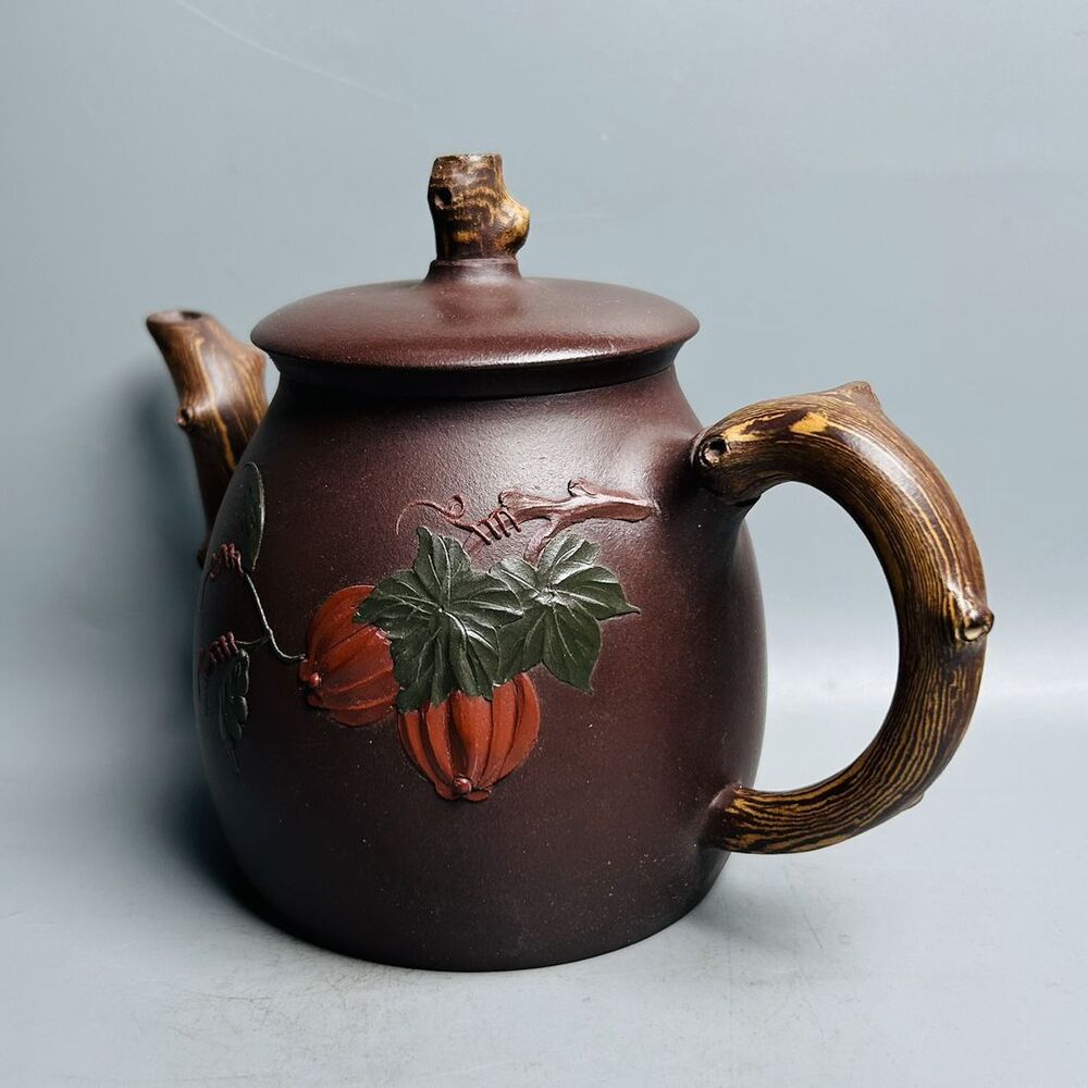 Vintage Chinese Yixing Purple Clay Teapot Zisha Ceremony Teaware Collection Rare