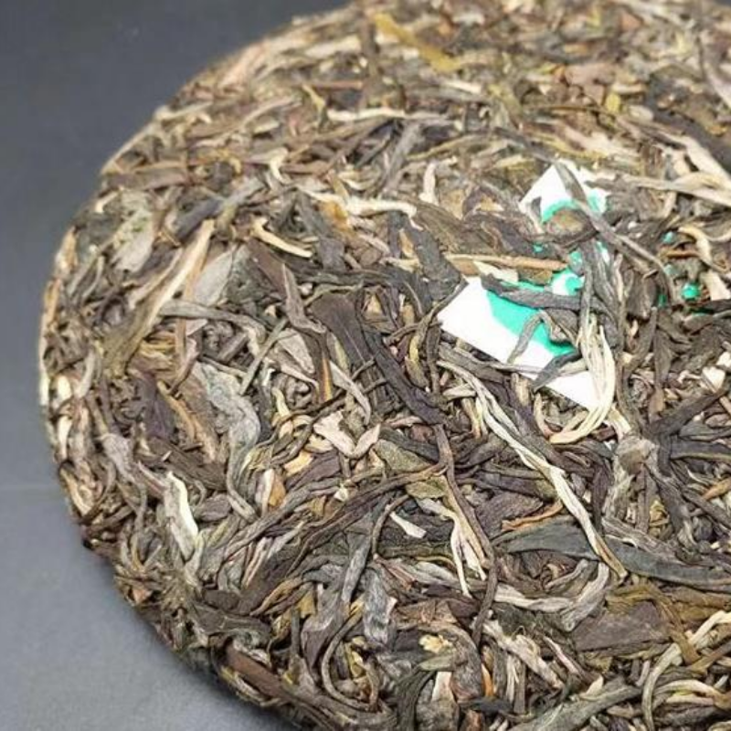 357g Laomane Puerh Raw Tea Yunnan Organic Pu-erh Green Tea Cake Pu'er Sheng Tea