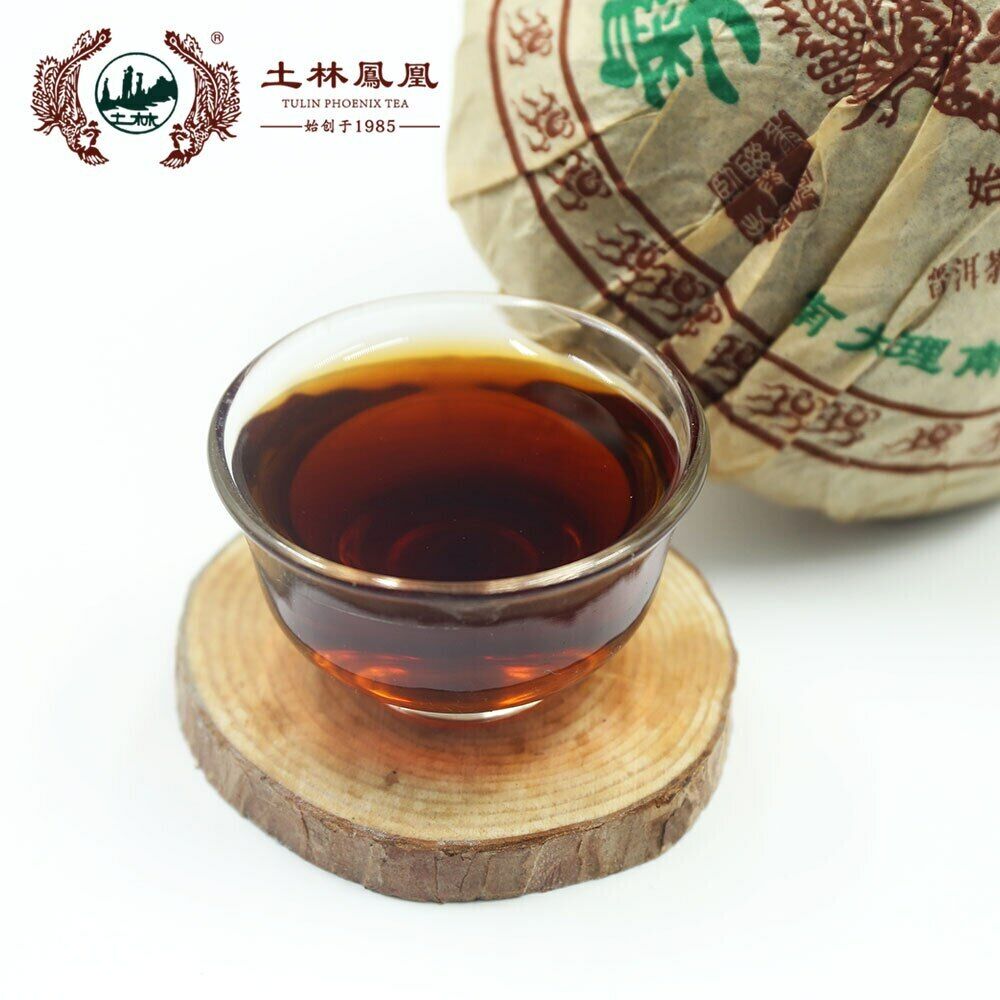 TuLin Phoenix Chinese Puer Tea "Yi Jia" Mushroom Tuocha Shu Puerh 250g