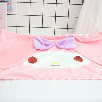 Hello Kitty Kuromi My Melody Cinnamoroll Bed Pillow Case Cover Soft Pillowcase A