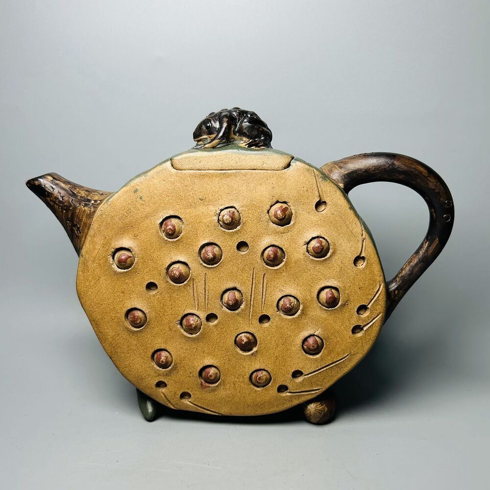Vintage Chinese Yixing Purple Clay Teapot Zisha Ceremony Fashion Gift Teaware
