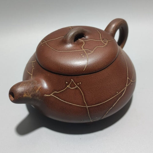 Vintage Chinese Yixing Purple Clay Teapot Zisha Ceremony Teaware Collection Rare