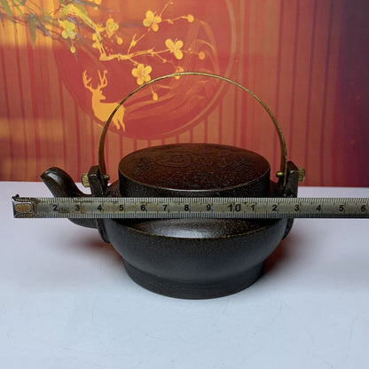 Vintage Chinese Yixing Purple Clay Teapot Zisha Ceremony Exquisite Gift Teaware