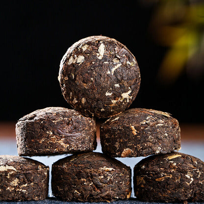 Yunnan Ripe Pu'er Lotus Leaf Flavored Mini Tuocha Fitness Puer PuErh Tea 500g