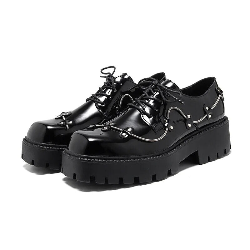 Shoes Men Platform Oxford Dress Shoes Men Footwear Party Shoes