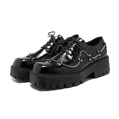 Shoes Men Platform Oxford Dress Shoes Men Footwear Party Shoes