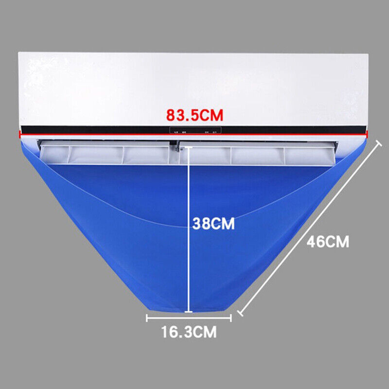 Air Conditioner Water Protection Cleaning Cover Washing Bag For Wall Moun-ca