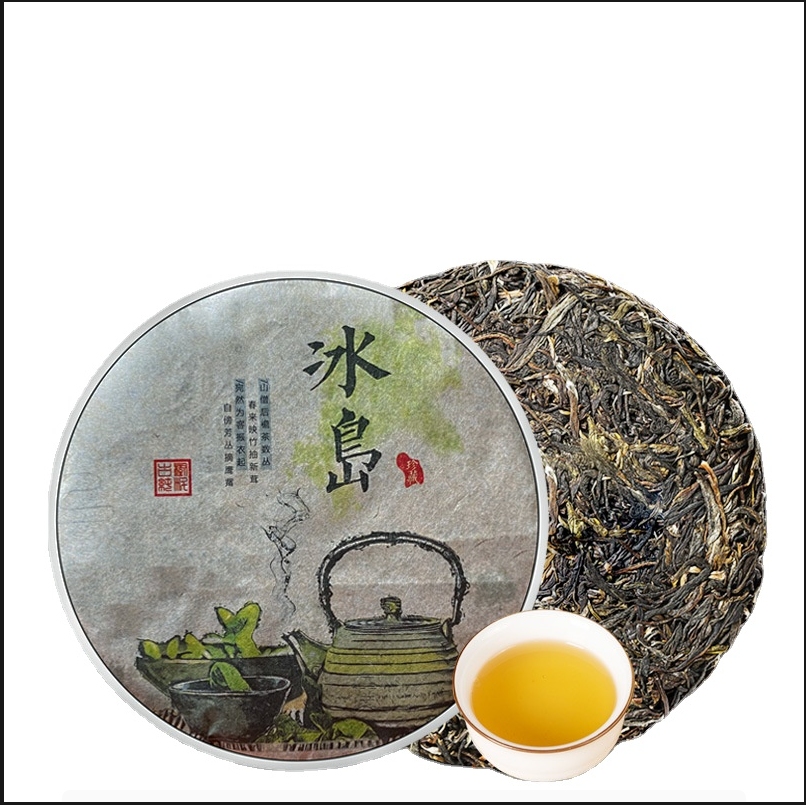 Pu'er Raw Tea Icelandic Raw Puerh Tea Cake 100g