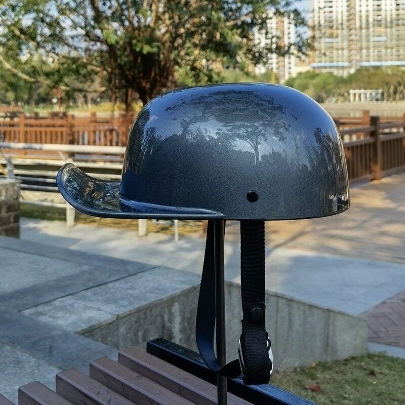 Motorcycle Helmet DOT Retro Baseball Cap Helmet Electric Bike Headgear Unisex
