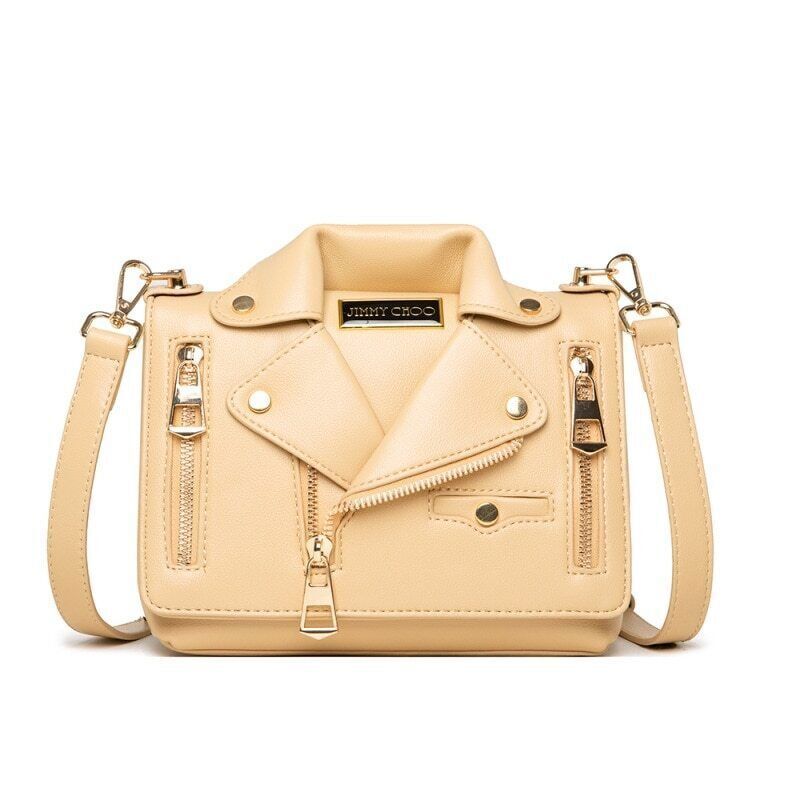 Leather Bags WomenShoulder Zipper Jacket Bag Bag Women Handbag