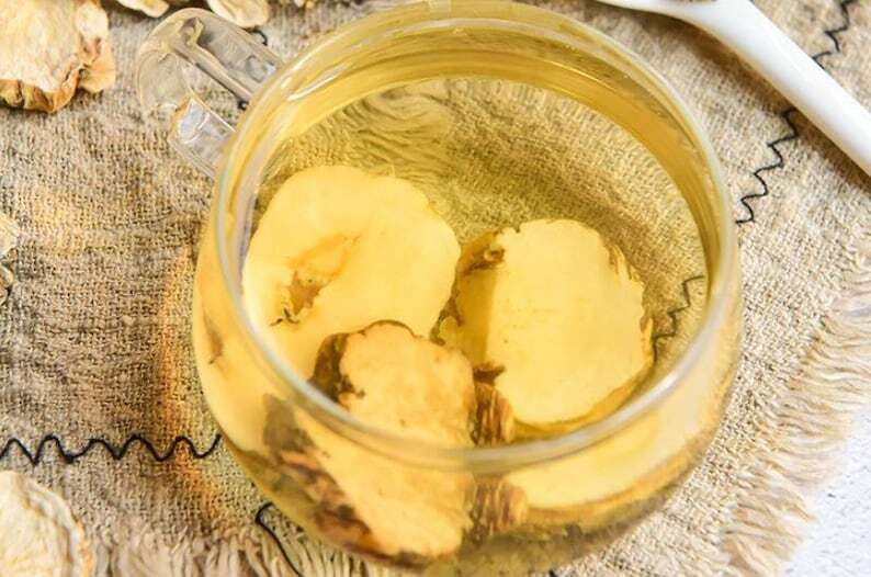 Dried Black Maca Root Slice Herbal Tea Pure Natural Makes A Healthy Tea