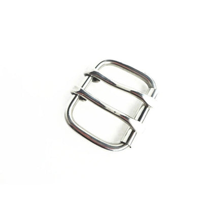 Weightlifting Belt Buckles Stainless Steel 60mm Square Waistbands Roller 52-60mm