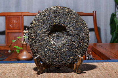 2008 Yr Sanpa Lao Ban Zhang Raw Puerh 100% Natural Pu-erh Shen Puer Tea 357g
