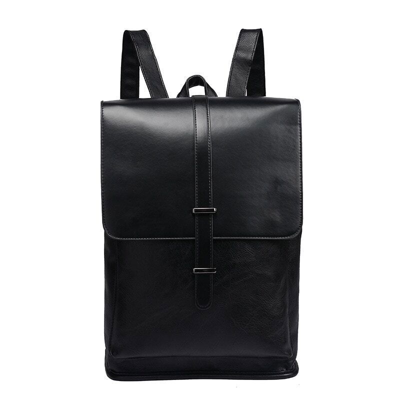 Laptop Backpack Men Bag Pack Leather Backpacks Travel Man School Bags College
