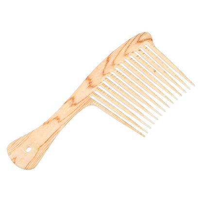 Comb Plastic Afro Beard Hair Pick Detangling Wide Hairbrush Styling Tool 20x10cm