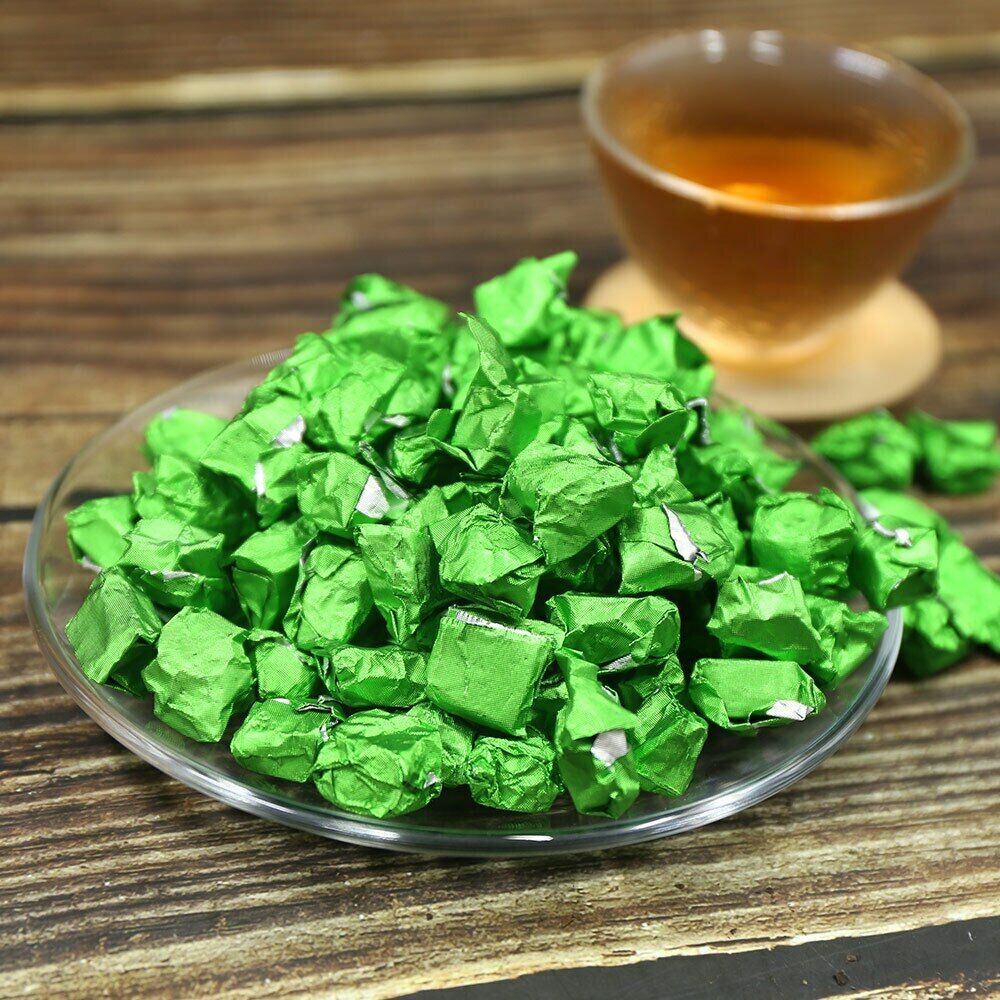 2011 Raw Puer Resin Green Foil Packing High Quality Shen Puerh Tea Cream Cha Gao