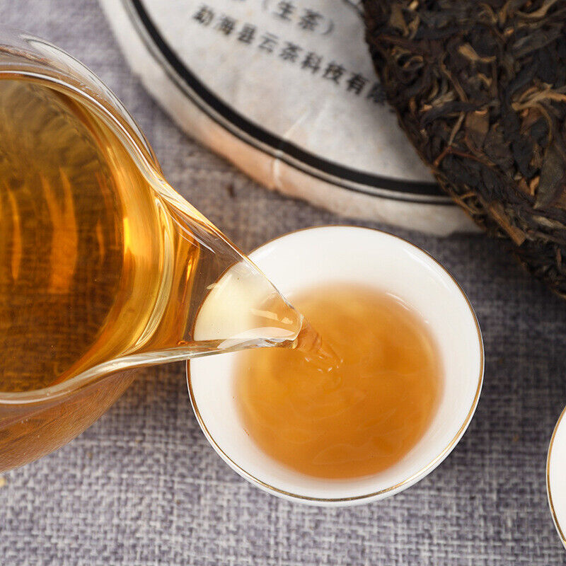 357g Yunnan Raw Tea Cake Pu'er Tea Cake 巴达生饼