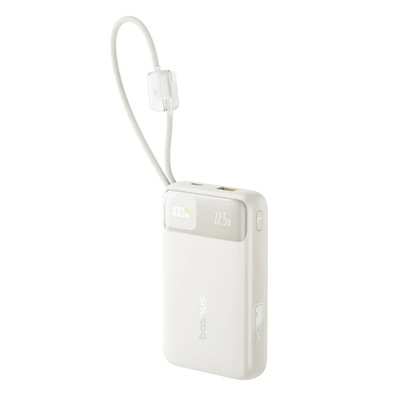 Baseus EnerFill FC11 22.5W 20000mAh Power Bank Built‑in Cable for iPhone/Android