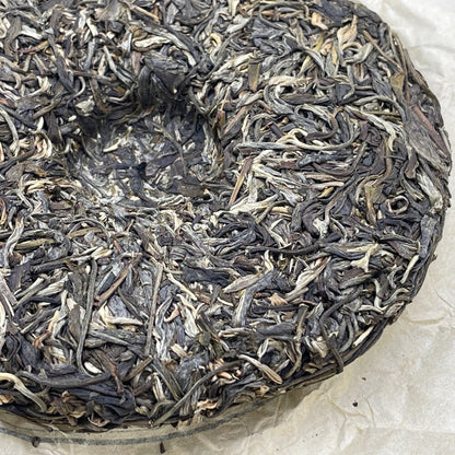 Pu-erh tea,2021,SHENG JIA YUAN,Eighteen Villages of Mengku - Bang gai,357g,Raw