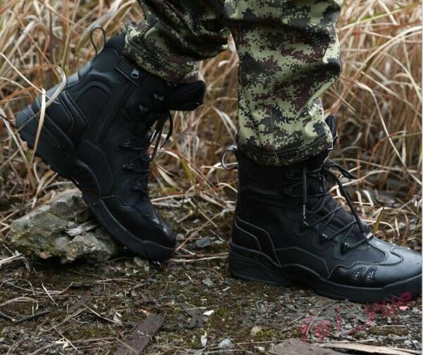 Men's Tactical Comfort Combat Military Army Desert Outdoor Casual Ankle Boots @