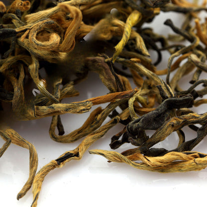 Supreme Yunnan Black Tea Fengqing Dian Hong Dianhong Golden Buds