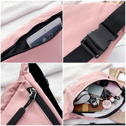 Waist Bag Fanny Pack Bag Shoulder Bags Canvas Women Crossbody Bag Waist Pack