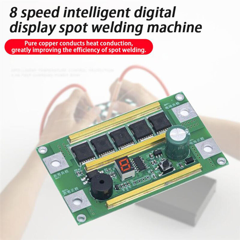 12V DIY Welder Circuit Control Board for Spot Welding Machine Battery 10AWG 300A