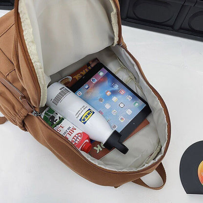 Nylon Men Female Book BagSchool Bag Male Women College Backpack Lady Backpack